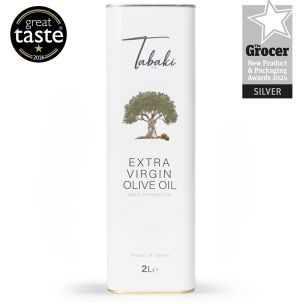 Tabaki Extra Virgin Olive Oil Tin 1x2L