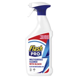 Flash Professional Multi Purpose Cleaner With Bleach Spray 10x800ml
