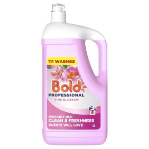 Bold Professional Pink Blossom Liquid Detergent 111 Washes 1x4.995L