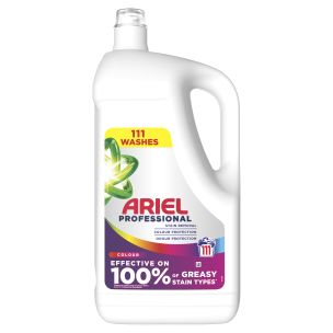 Ariel Professional Washing Liquid Detergent Colour 111 Washes 1x4.995L