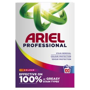 Ariel Professional Powder Detergent Colour 100 Washes 1x5.5kg