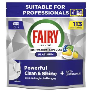 Fairy Professional Platinum Auto Dish Washing Capsules Lemon 1X113's