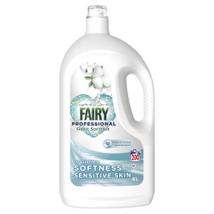 Fairy Professional Sensitive Fabric Softener Liquid 200 Washes 1x4L