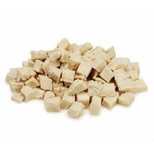 Perdigao IQF Halal Steam Cooked Boneless (13mm) Chicken Breast Diced 1x2.5kg
