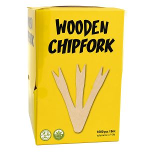 Wooden Chip Fork 1x1000