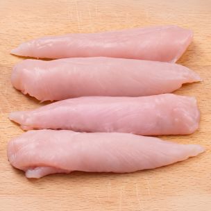 JJ Fresh Halal Chicken Breast Mini/Inner Fillets 2x5kg