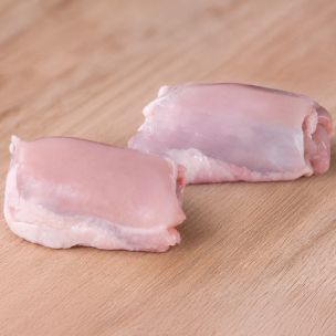 JJ Fresh Halal Skinless Boneless Chicken Thigh Meat 2x5kg