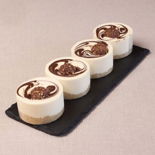 Sugar Valley Hazelnut Cheesecake Portions 16x130g