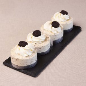 Sugar Valley Cookies and Cream Cheesecake Portions 16x130g