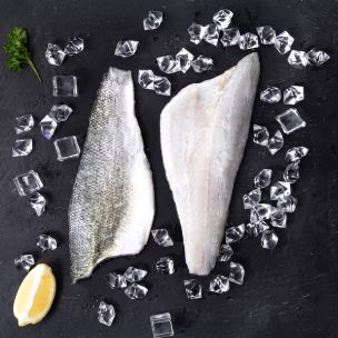 Sea Bass IQF Fillets 180-220g 1x1kg