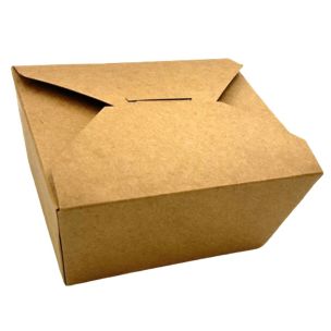 Kraft Takeaway Food Container No.1 700ml 1x300