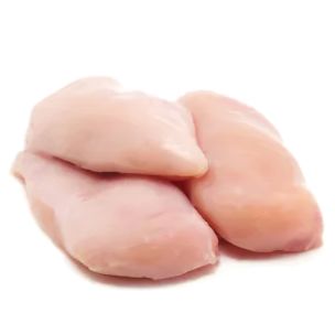 Frozen Halal Raw 92% Chicken Breast Fillets 140g+ 5x2kg
