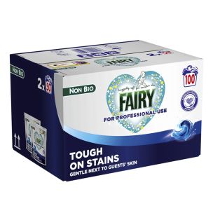 Fairy Professional Non Bio Washing Detergent Pods 1x100s