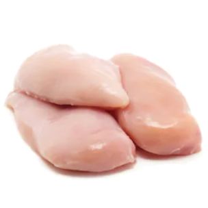 Frozen Halal Raw 92% Chicken Breast Fillets 140g+ 5x2kg