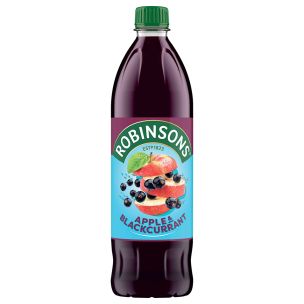 Robinsons Apple and Blackcurrant Squash No Added Sugar 1x1L
