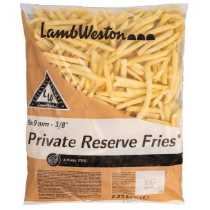 Lamb Weston Private Reserve Fries 3/8 Fries 4x2.25kg