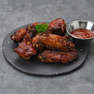 IQF Halal BBQ Chicken Wings 1x2kg