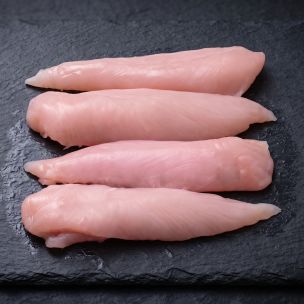 JJ Fresh Halal Chicken Breast Mini/Inner Fillets 2x5kg