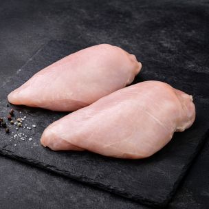 JJ Fresh Halal Chicken Breast Fillets 250g+ 2x5kg