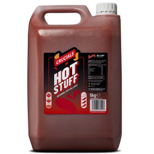 Crucials Hot Stuff Very Hot Chilli Sauce-1x5L
