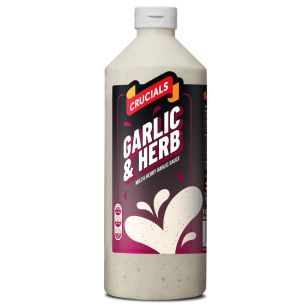 Crucials Garlic & Herb Sauce 1x1L