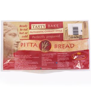 Tasty Bake Large Cypriot Style Pitta Bread (Long Life) 18x6