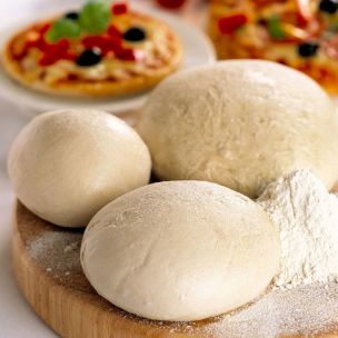 Kara 9" Medium Thin Crust Pizza Doughballs-1x60