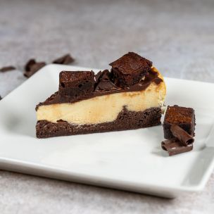 Sidoli Chocolate Brownie Cheesecake (14 portions) 1x1.42kg