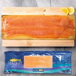 Coln Valley Long Sliced Smoked Salmon 1x454g