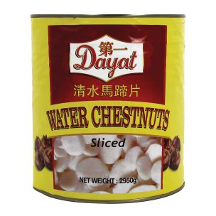 Dayat Sliced Water Chestnuts 1x2.95kg
