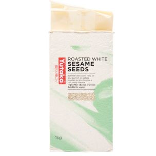 Yutaka Roasted White Sesame Seeds 1x1kg
