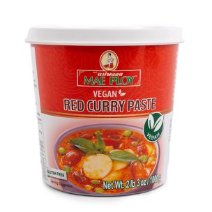 Mae Ploy Red Vegeterian Curry Paste (Single) 1x1kg