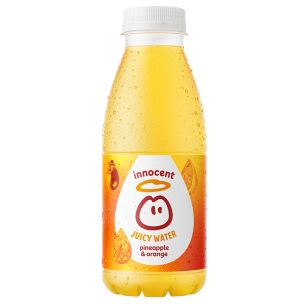 Innocent Juicy Water Pineapple & Orange 12x420ml