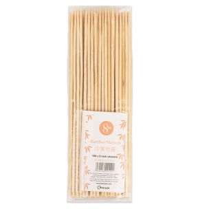 Bamboo Sticks (8") (Single) 10x100