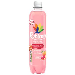 Rubicon Spring Sparkling Pink Grapefruit & Blood Orange 12x500ml