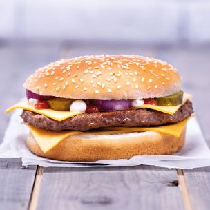 JJ Classic Halal Beef Burger (4oz)-48x113g