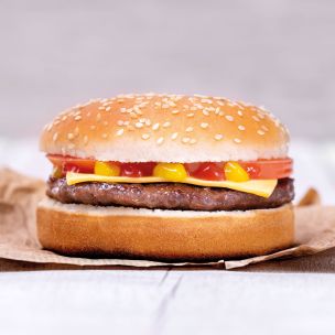 JJ Basics Economy Halal Beef Burger (2oz)-48x56g