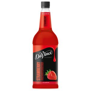 DaVinci Classic Strawberry Syrup 1x1L