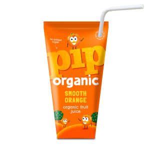 Pip Organic Kids Smooth Orange Juice 24x180ml