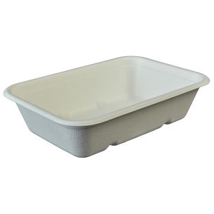 Enviroware 550ml Bagasse Food Containers (Lid Ref CON201) 1x250