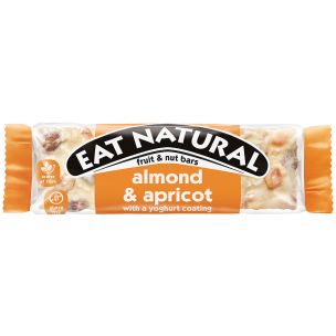 Eat Natural Almond & Apricot with Yoghurt Coating Bars 12x40g