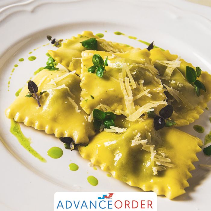 P&P Fresh Ravioli Ricotta & Spinach 1x1kg