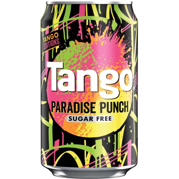 Tango Sugar Free Paradise Punch Cans (GB)-24x330ml