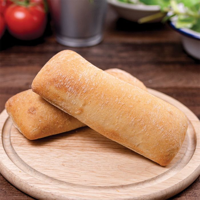 Letsdough Fully Baked Large Ciabatta-(24cm)-30x160g