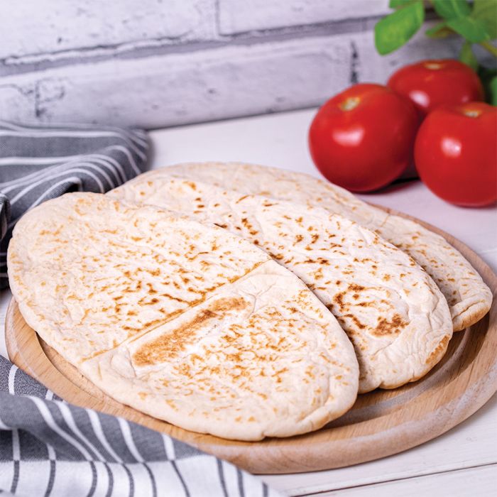 JJ Large Pitta Breads (Frozen)-20x6