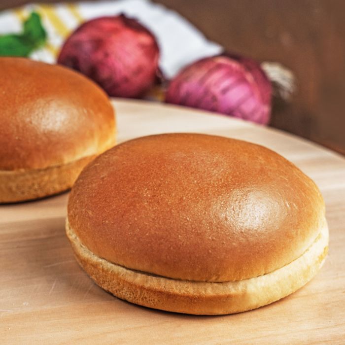 JJ 4.5" Brioche Buns (Sliced) 1x48