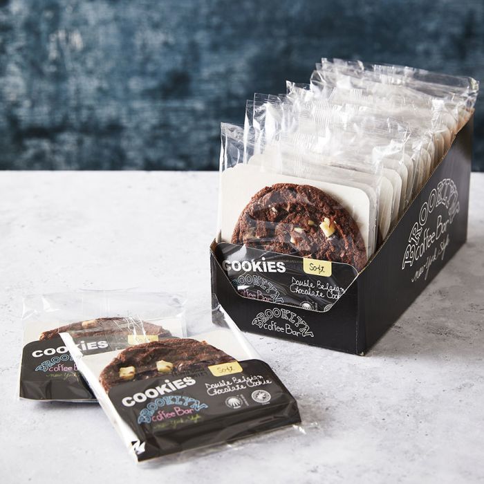 Brooklyn Coffee Bar Double Chocolate Cookie (Individually Wrapped) 66x75g