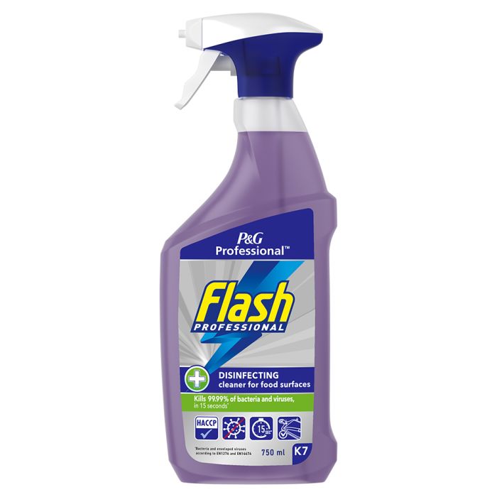Flash Professional Disinfecting Food Surface Cleaner-1x750ml