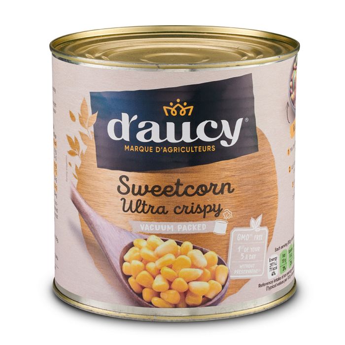 Daucy Sweetcorn-1x2.15kg