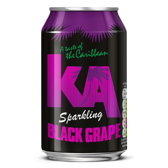 KA Black Grape Cans 24x330ml